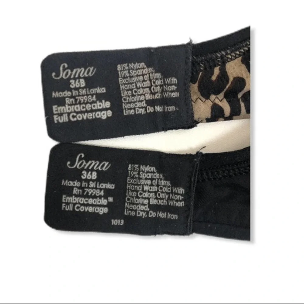 COPY - 2 Soma Embraceable Full Coverage Bras size…